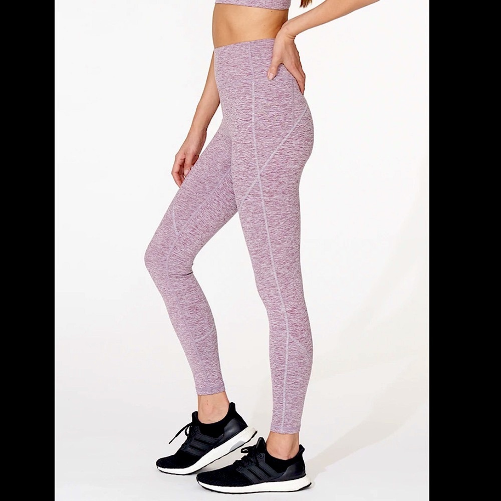 THRIVE SOCIETE || 7/8 Pocket Legging in Heather Wisteria - SZ XS ✨NWOT✨